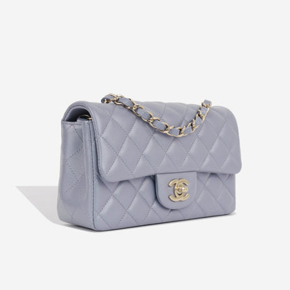 Chanel Classic Flap Lambskin Gold Shoulder Bag Style 53 Rovelle Bags