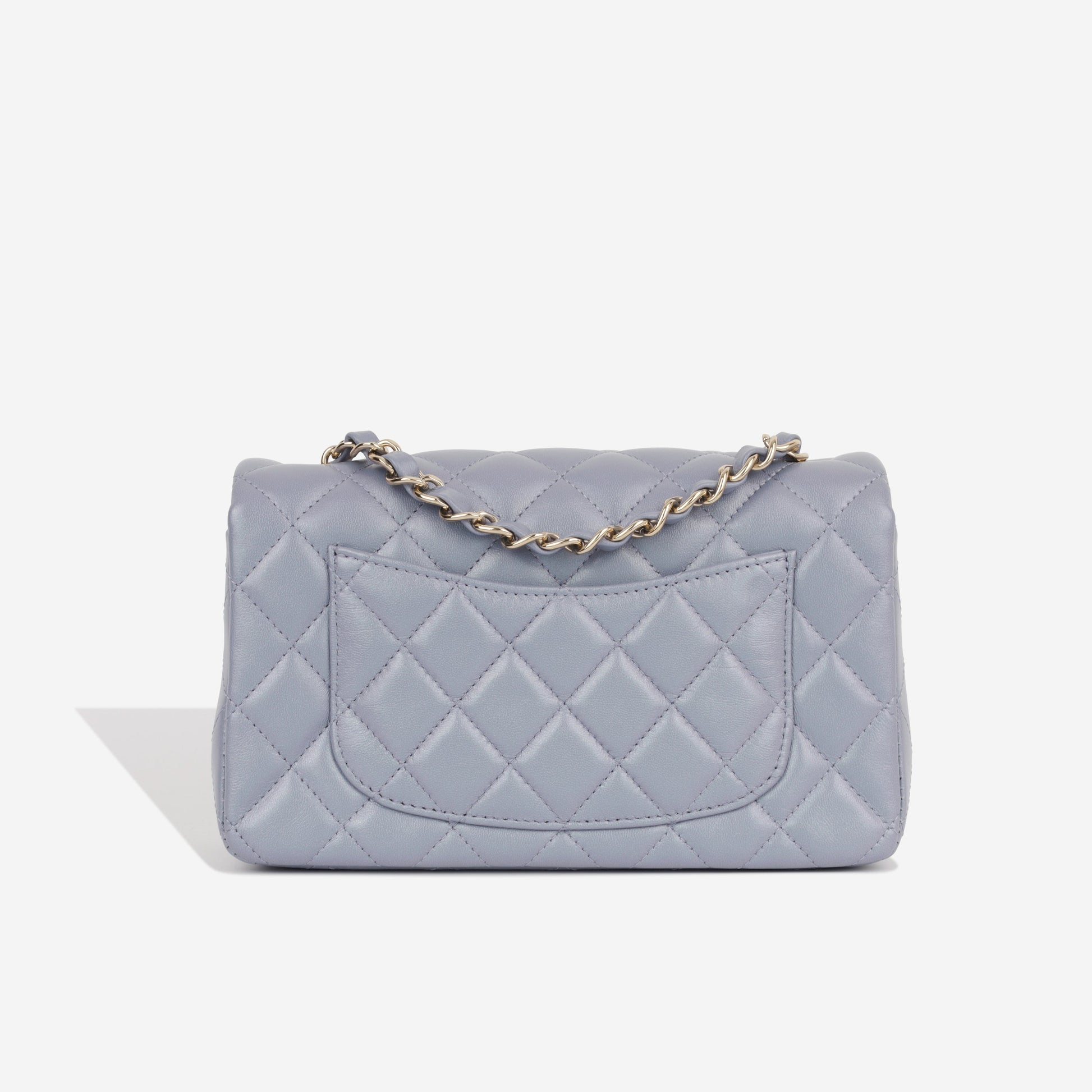 Chanel Classic Flap Lambskin Gold Shoulder Bag Style 53 Rovelle Bags