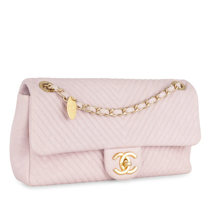 Chanel Chevron Surpique Flap Bag Rovelle Bags