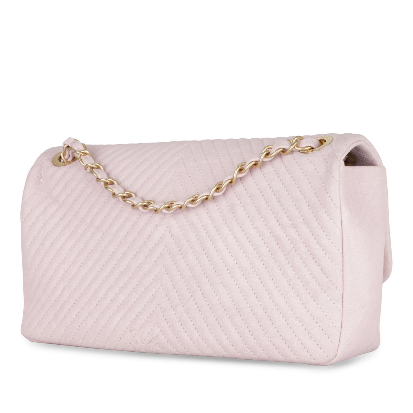 Chanel Chevron Surpique Flap Bag Rovelle Bags