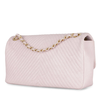Chanel Chevron Surpique Flap Bag Rovelle Bags