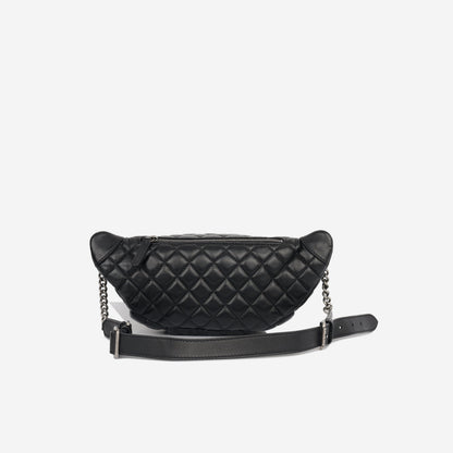 Chanel Luxury Lambskin Black Handbag Style 11 Rovelle Bags