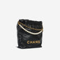 Chanel Chanel 22 Calfskin Black Shoulder Bag Style 5 Rovelle Bags