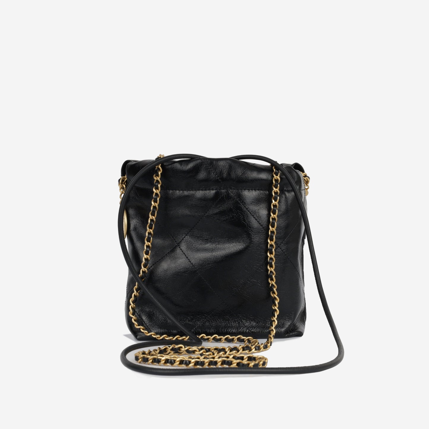 Chanel Chanel 22 Calfskin Black Shoulder Bag Style 5 Rovelle Bags