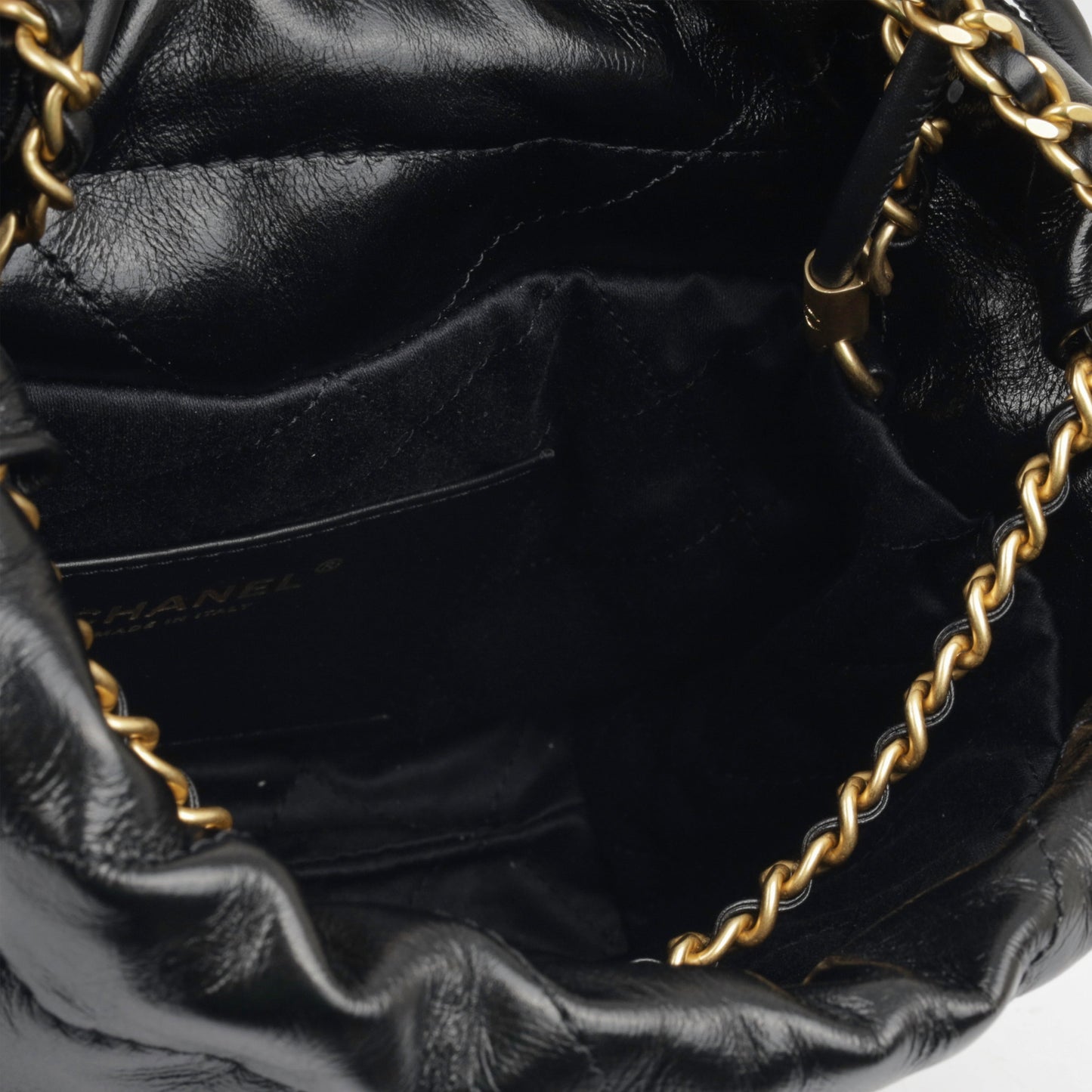 Chanel Chanel 22 Calfskin Black Shoulder Bag Style 5 Rovelle Bags
