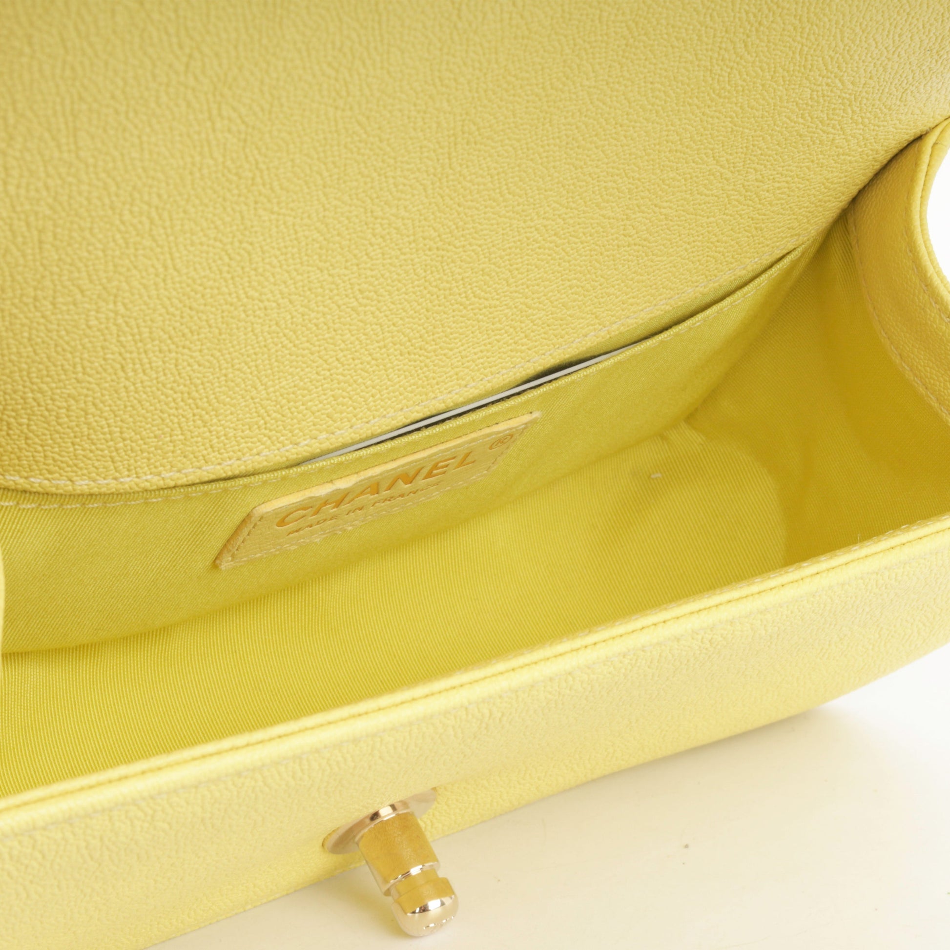 Chanel Boy Bag Caviar Gold Shoulder Bag Style 7 Rovelle Bags