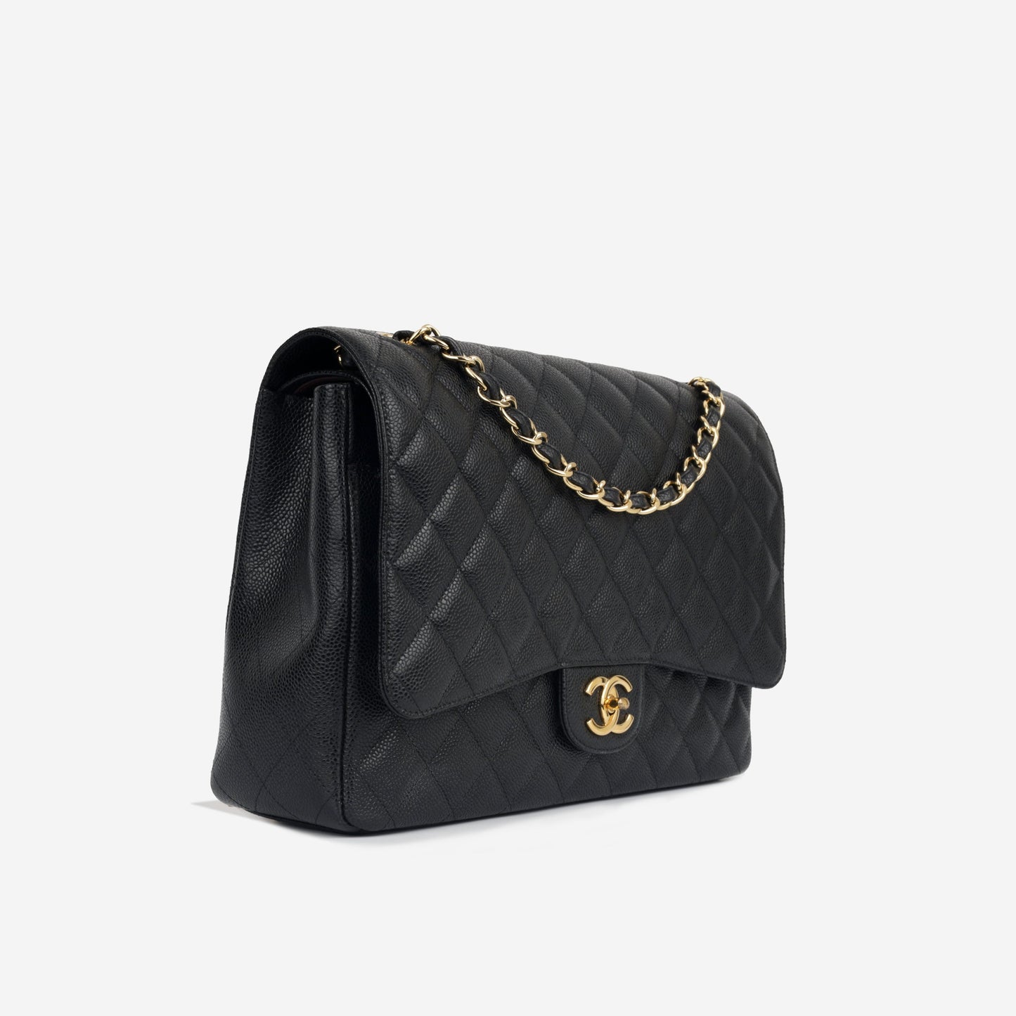 Chanel Maxi Classic Flap - Black Caviar Rovelle Bags