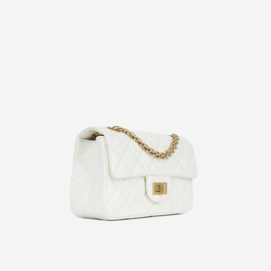 Chanel Mini Reissue 2 55 Handbag Calfskin Rovelle Bags