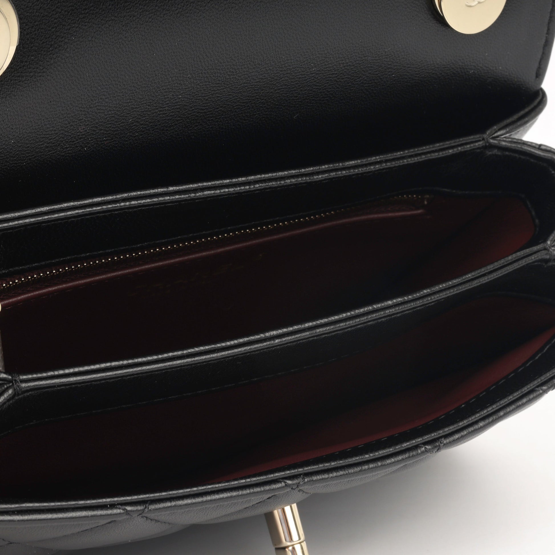 Chanel Luxury Lambskin Black Handbag Style 9 Rovelle Bags