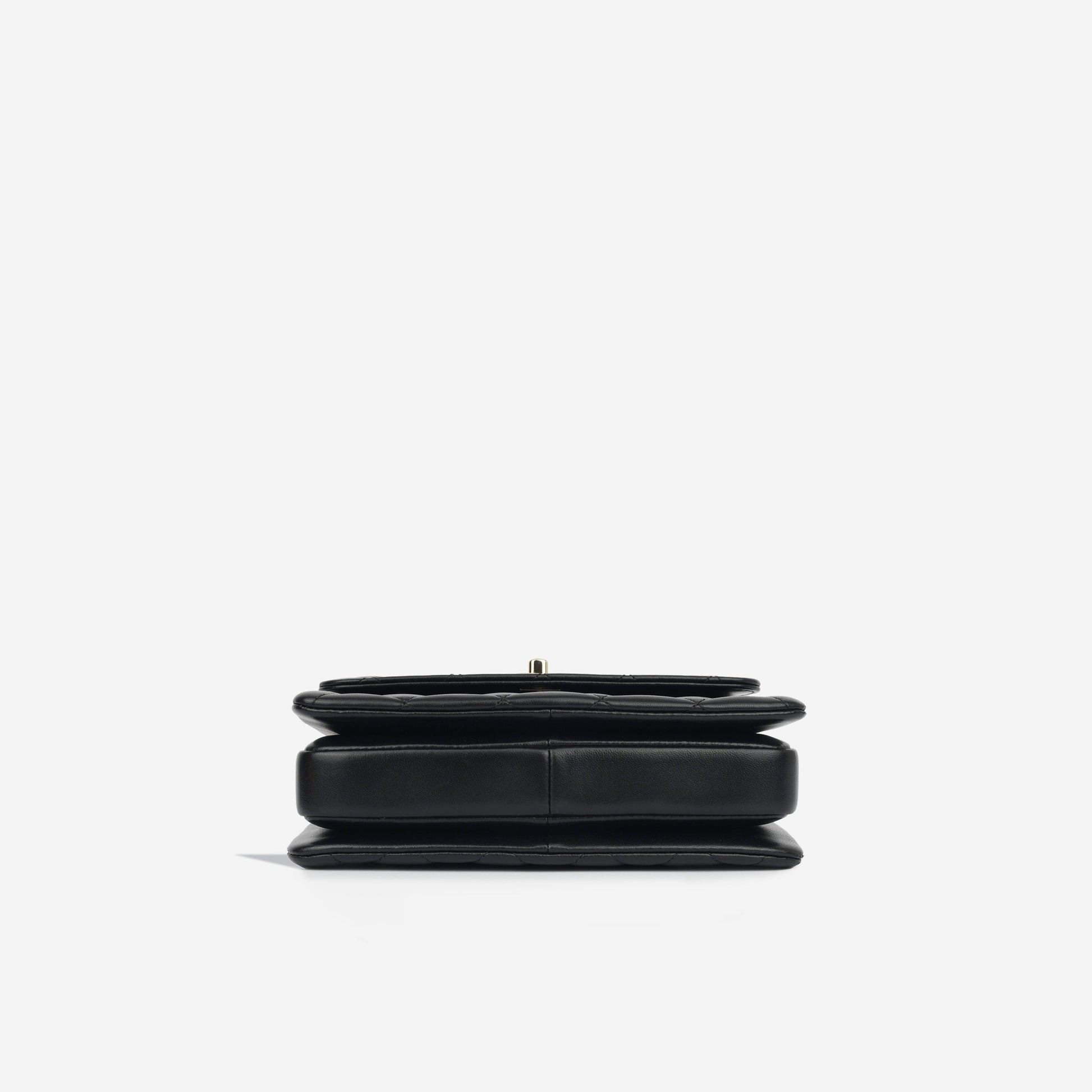 Chanel Luxury Lambskin Black Handbag Style 9 Rovelle Bags