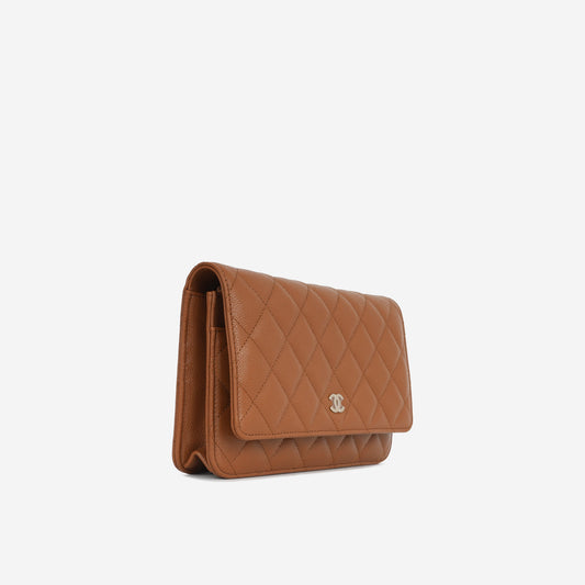 Chanel Wallet On Chain Lambskin Gold Crossbody Style 3 Rovelle Bags