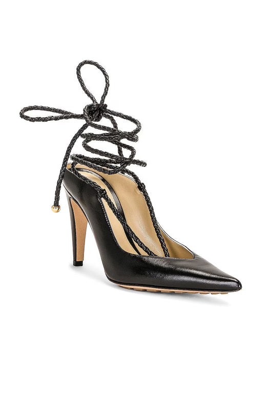 BOTTEGA VENETA NAPPA LEATHER SPRITZ PUMPS