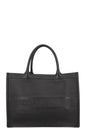 Christian Dior Medium Book Tote Black Leather Rovelle Bags
