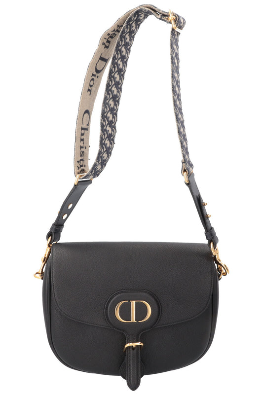 Christian Dior Bobby Bag Large Leather Black Rovelle Bags
