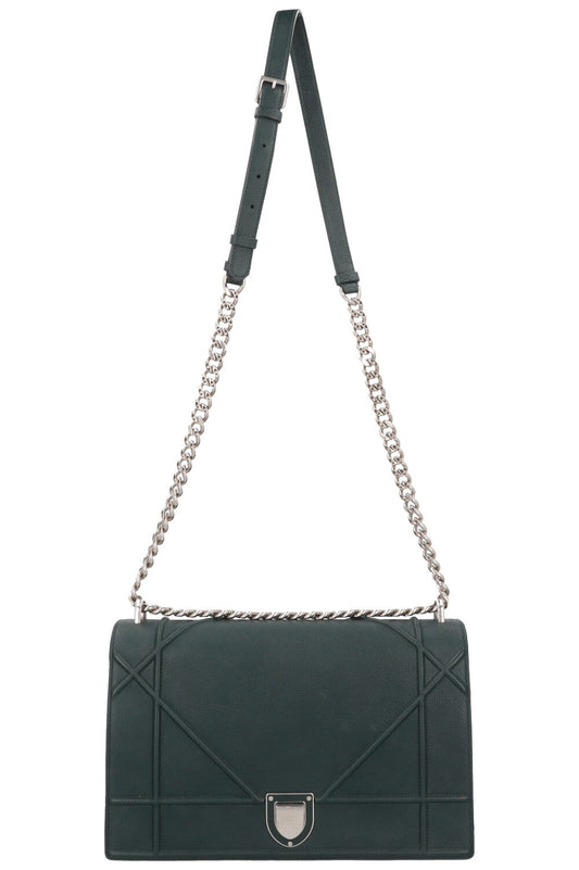 Christian Dior Diorama Large Crossbody Bag Green Rovelle Bags