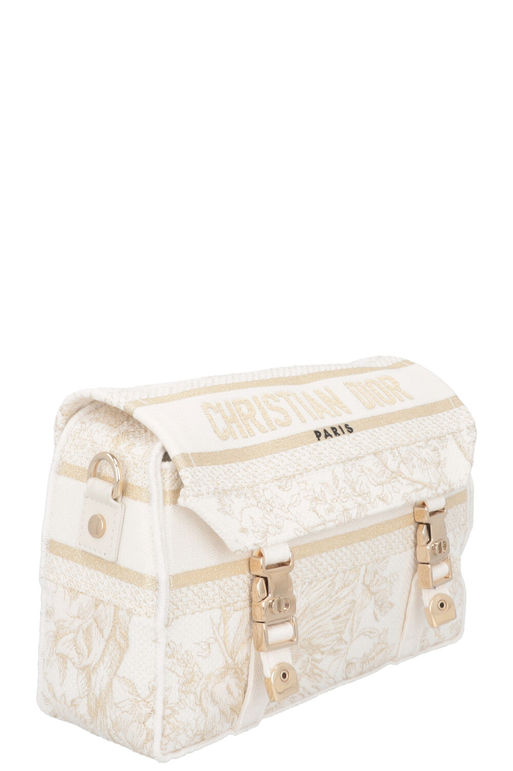 Christian Dior Diorcamp Messenger Bag White Gold Rovelle Bags