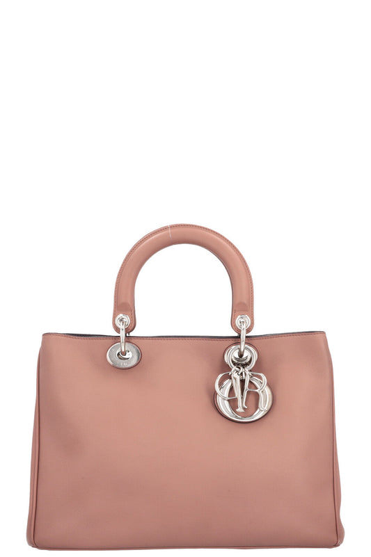 Christian Dior Diorissimo Bag Medium Dusty Rose Rovelle Bags