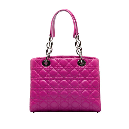 Dior Lady Dior Quilted Chain Tote Bag Rovelle Bags