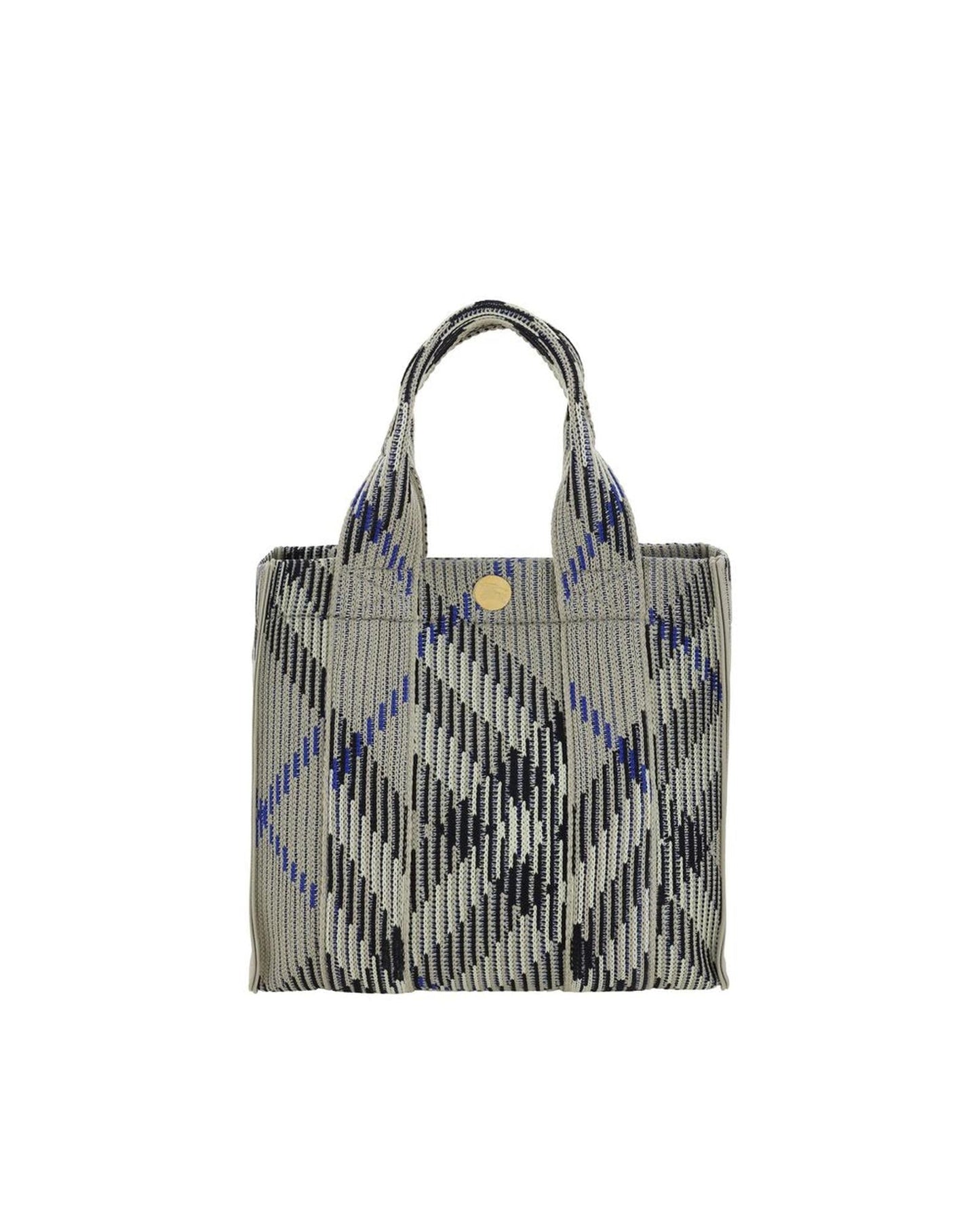Burberry Knitted Lola Gray Shoulder Bag