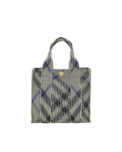 Burberry Knitted Lola Gray Shoulder Bag
