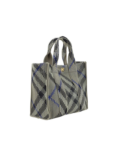 Burberry Knitted Lola Gray Shoulder Bag