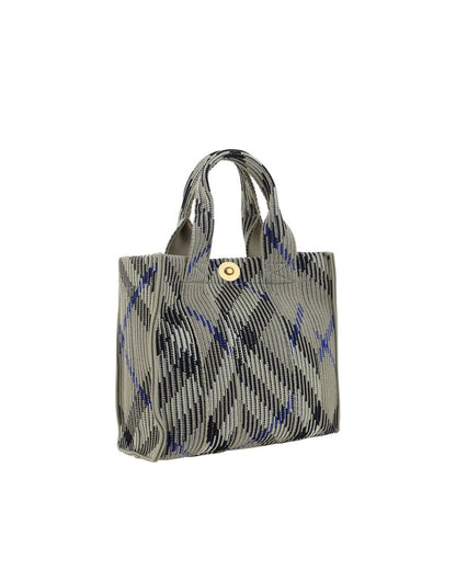 Burberry Knitted Lola Gray Shoulder Bag
