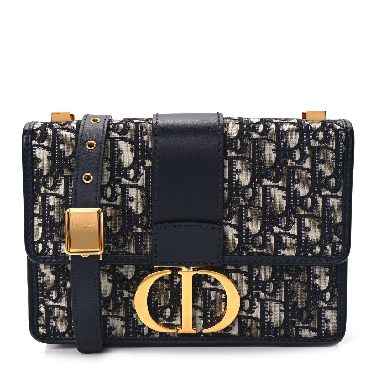 Dior 30 Montaigne Oblique Blue Shoulder Bag Rovelle Bags