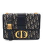 Dior 30 Montaigne Oblique Blue Shoulder Bag Rovelle Bags