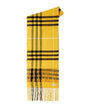 BURBERRY CHECK WOOL & CASHMERE SCARF