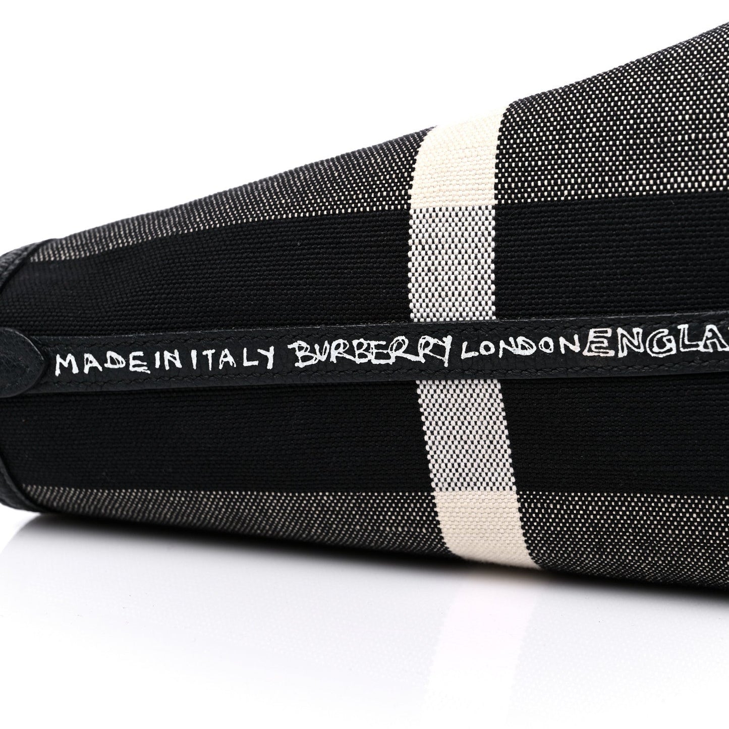 Burberry DOODLE Coated Canvas Black Shoulder Bag