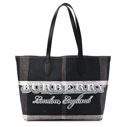 Burberry DOODLE Coated Canvas Black Shoulder Bag