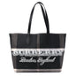 Burberry DOODLE Coated Canvas Black Shoulder Bag