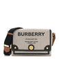 Burberry HORSEFERRY NOTE Canvas Black Crossbody Bag
