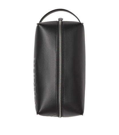 Burberry HORSEFERRY TOILETRY Leather Handbag
