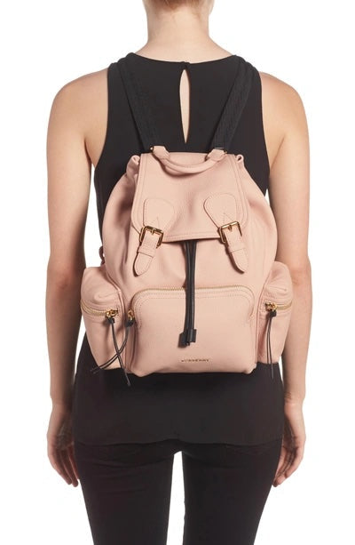 Burberry MEDIUM RUCKSACK Leather Shoulder Bag