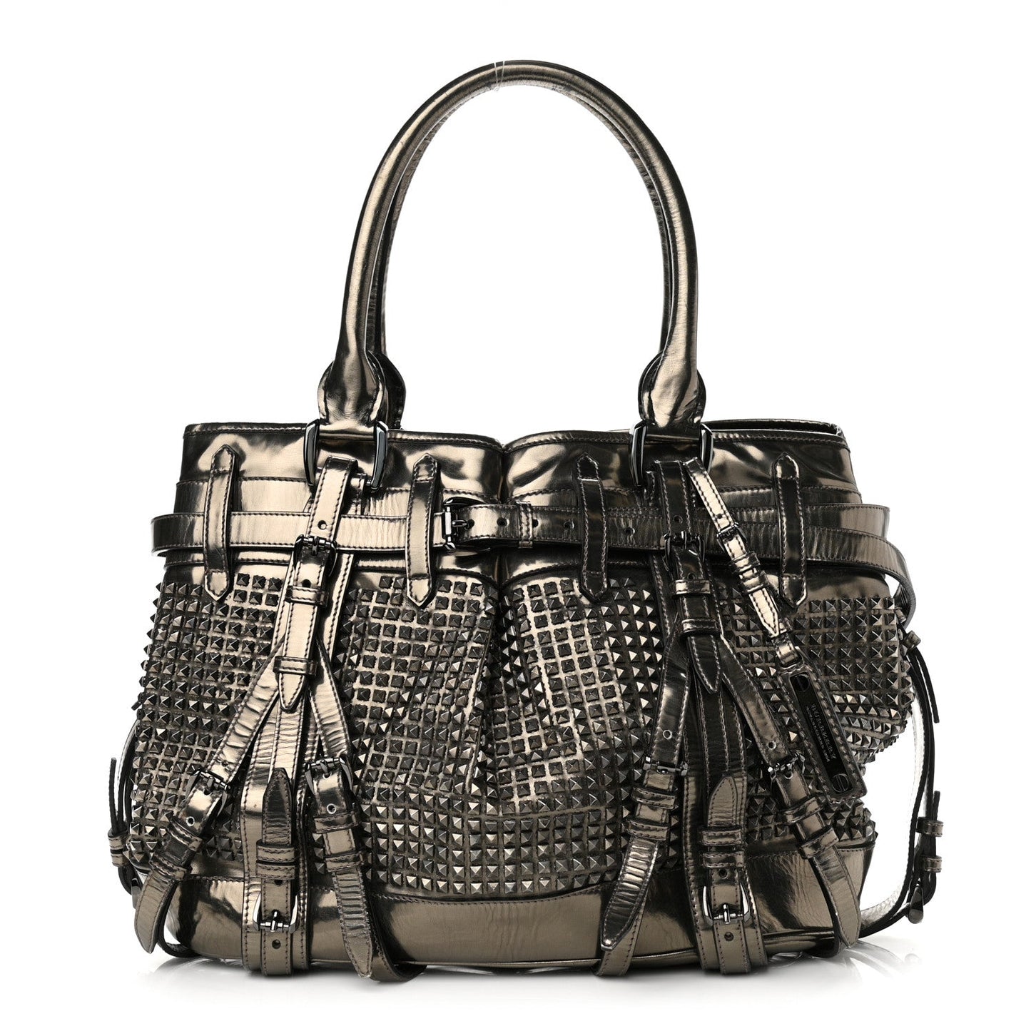 Burberry ROWAN STUDDED Leather Shoulder Bag