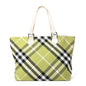 Burberry NOVA LIME Check Green Shoulder Bag