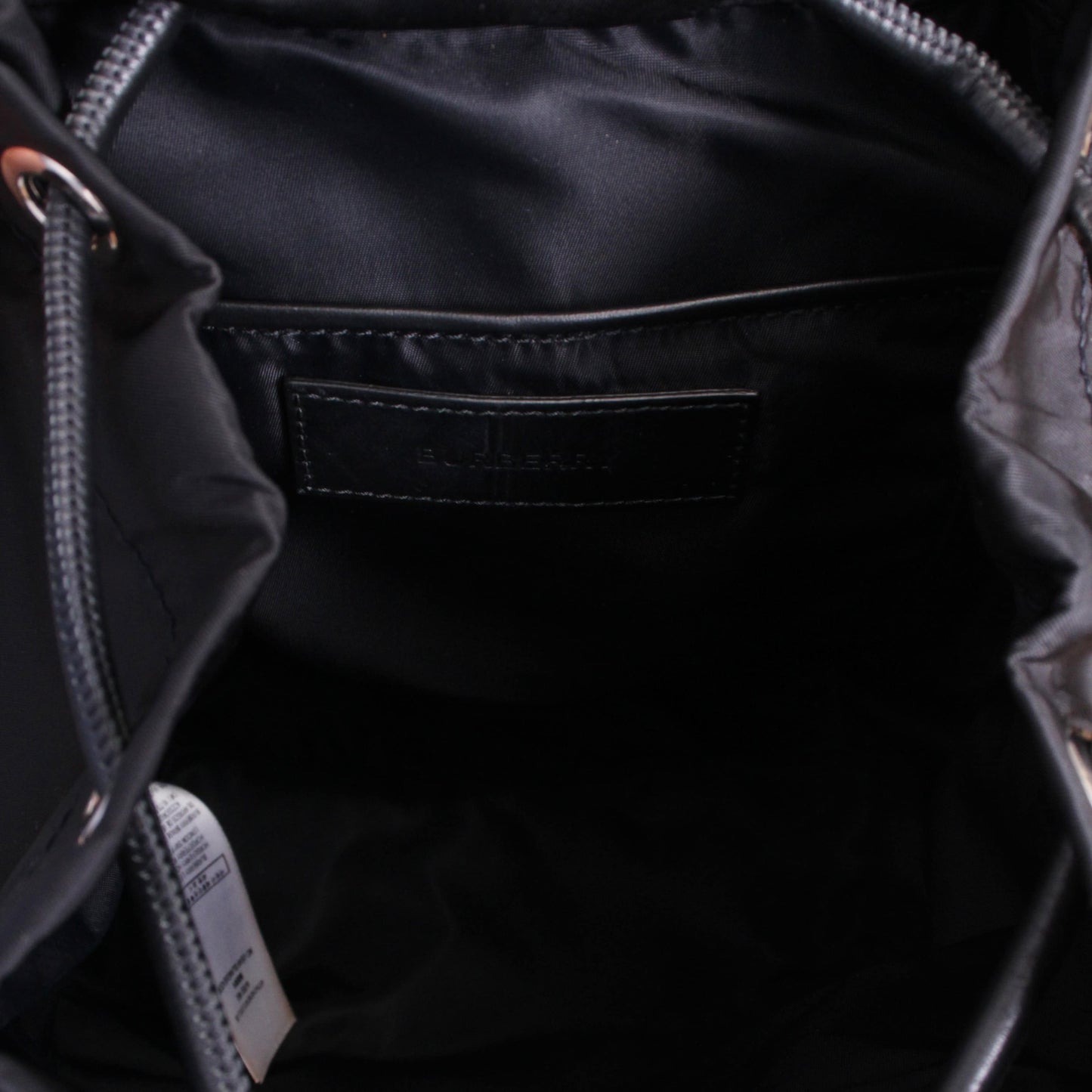 Burberry Small Backpack Nylon Black