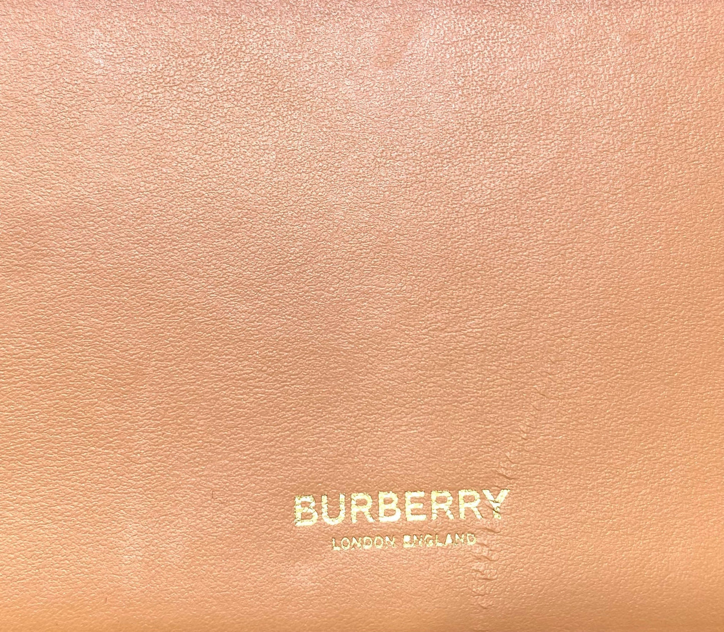Burberry MINI POCKET Leather Crossbody Bag