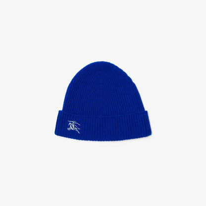 BURBERRY RIBBED CASHMERE BEANIE