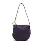Burberry GRAINED KNIGHT Leather Shoulder Bag