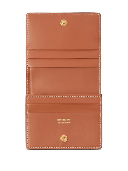 BURBERRY SMALL CHECK FOLDING WALLET