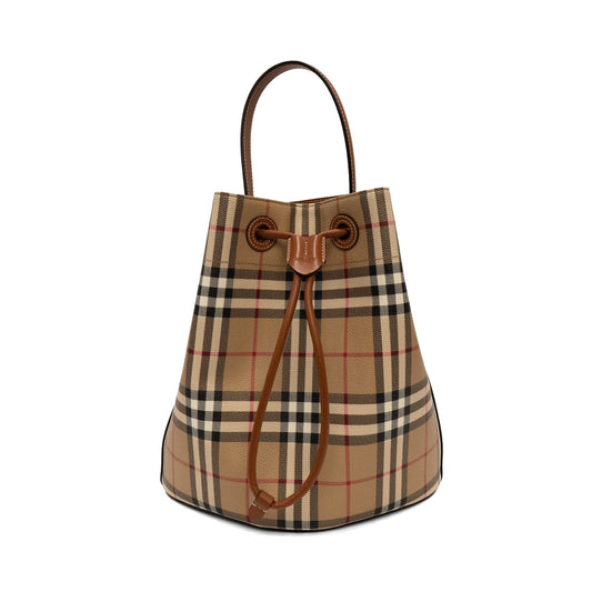 Burberry Handbags Check Bucket Bag Style 2