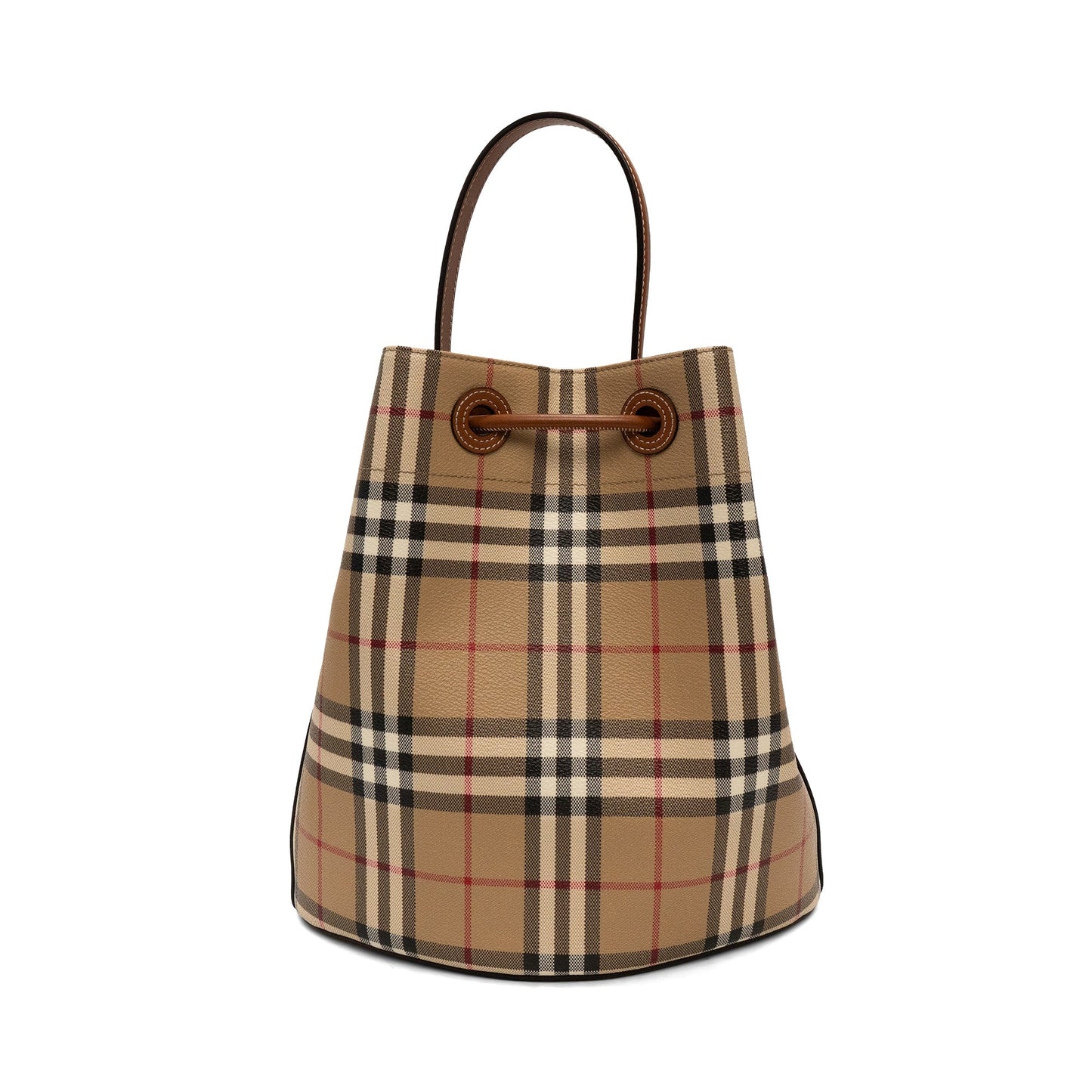Burberry Handbags Check Bucket Bag Style 2
