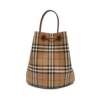 Burberry Handbags Check Bucket Bag Style 2