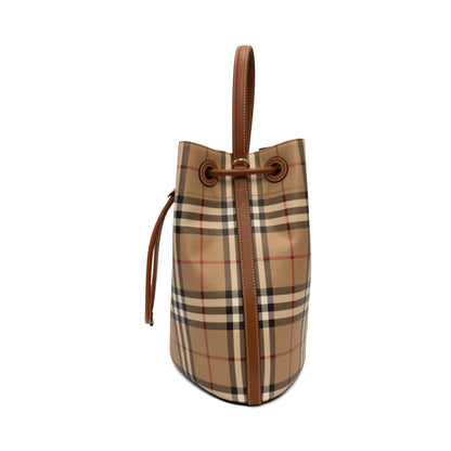 Burberry Handbags Check Bucket Bag Style 2
