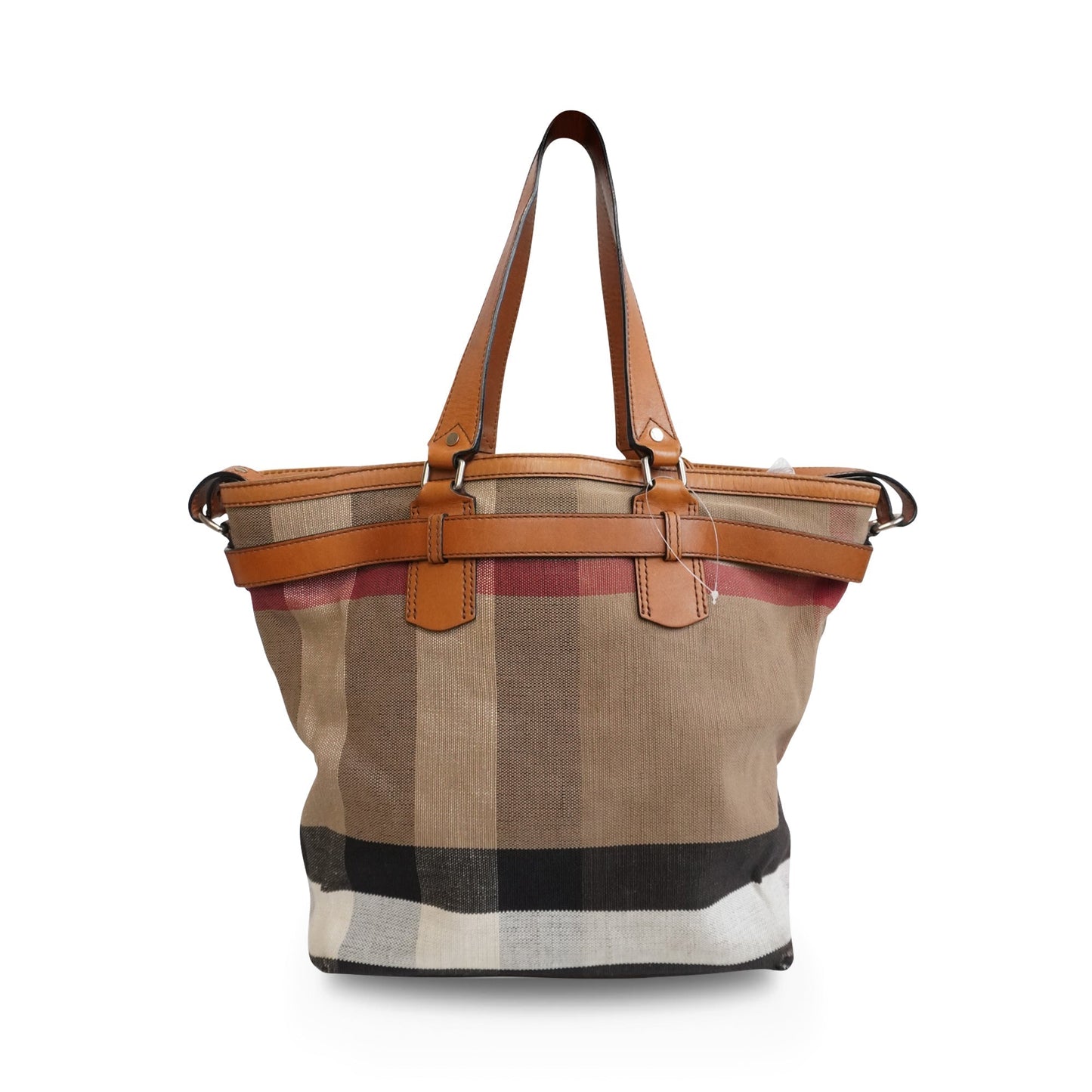 Burberry Novacheck Handbags Canvas Tote Bag