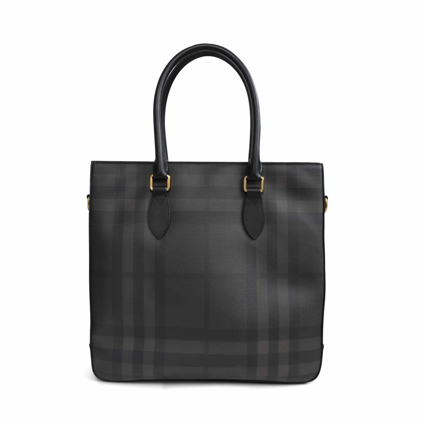 Burberry Novacheck Handbags Canvas Brown Tote Bag