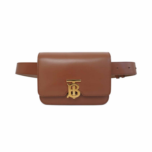 Burberry Bum Handbags Leather Brown