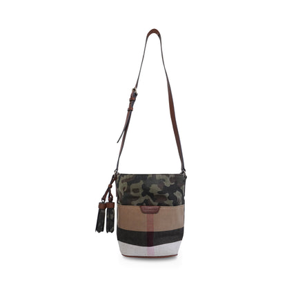 Burberry Handbags Check Bucket Bag